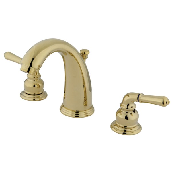Kingston Brass KB982 Widespread Bathroom Faucet, Polished Brass KB982 - main